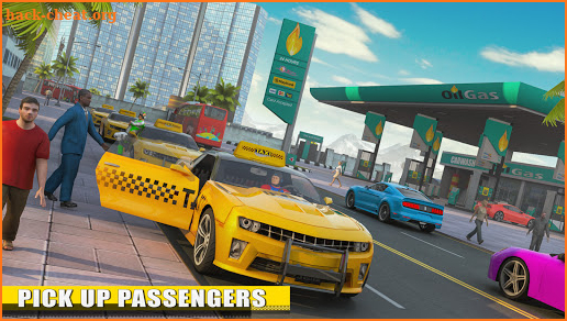 Superhero Taxi Simulator: Car Racing Stunts Games screenshot