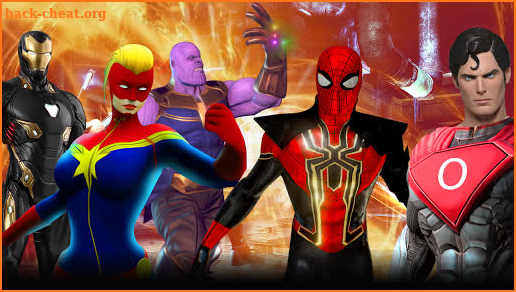 Superhero Thanos Rescue Game screenshot