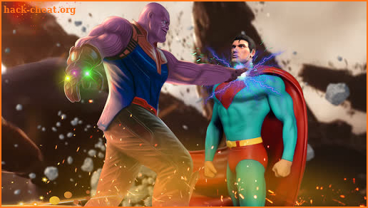 Superhero Thanos Rescue Game screenshot