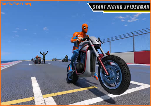 Superhero Tricky Bike Stunt Racing 2021 screenshot