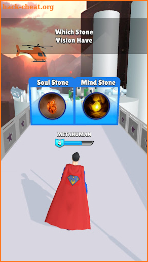 Superhero Trivia Run screenshot