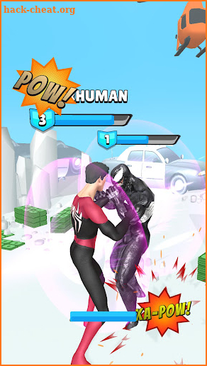 Superhero Trivia Run screenshot