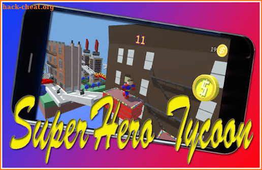 Superhero Tycoon Simulator Roblx Mod screenshot