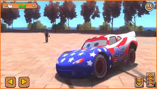 Superhero Ultimate Cars Highway lightning Racing screenshot