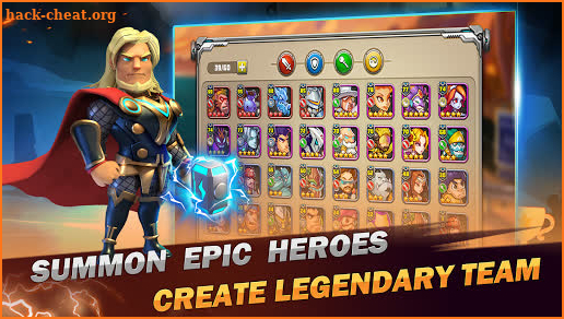 Superhero Wars: Epic Idle RPG - Legend Battle screenshot