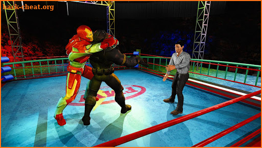 Superhero Wrestling Battle Arena Ring Fighting screenshot