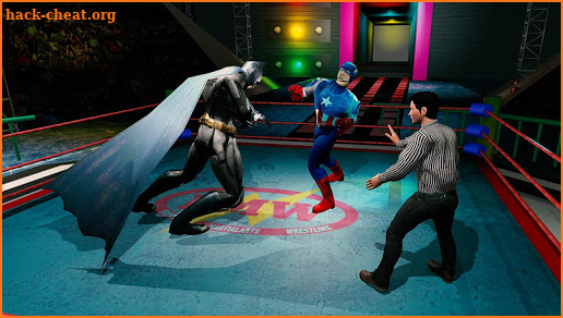 Superhero Wrestling Battle Arena Ring Fighting screenshot