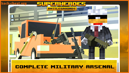 Superheroes Battlegrounds - Pixel battle royale screenshot