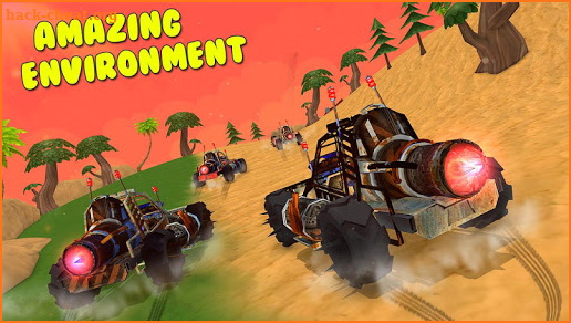 Superheroes Beach Buggy Xtreme Racing screenshot