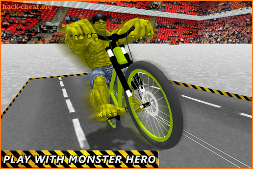 Superheroes BMX Cycle Stunts screenshot