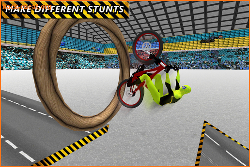 Superheroes BMX Cycle Stunts screenshot