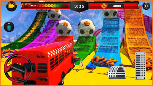 Superheroes Bus Racing Game screenshot