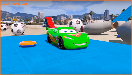 Superheroes Car Stunt Racing Games screenshot
