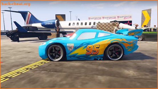 Superheroes Cars Lightning: Top Speed Racing Games screenshot