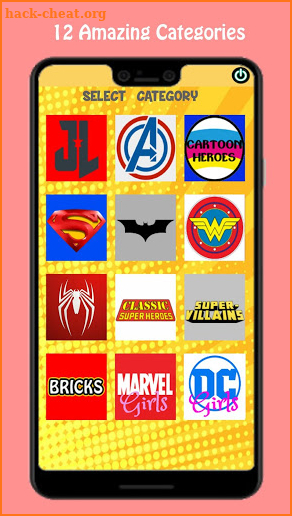 Superheroes Coloring screenshot