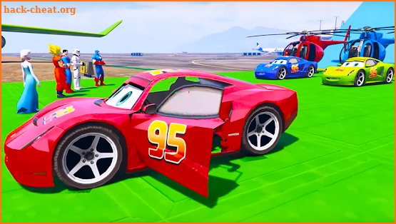 Superheroes Fast Highway Racing Challenges screenshot