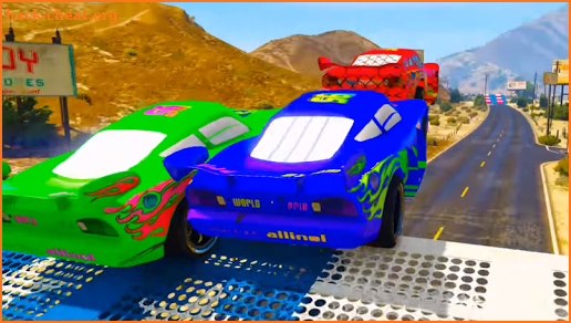 Superheroes Fast Racing Challenges screenshot