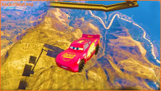 Superheroes Impossible Car Stunt Racing Games screenshot