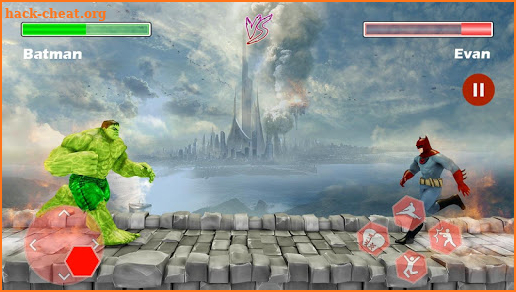 Superheroes Infinity War Freedom Fighter End Game screenshot