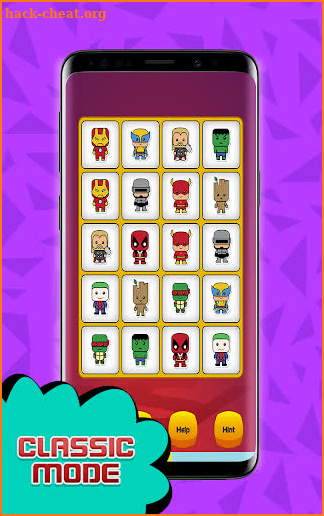 Superheroes Quest : Matching Picture Brain Game screenshot