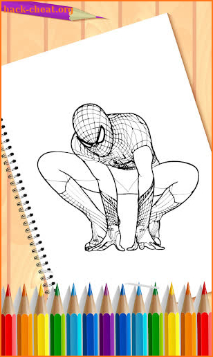 Superheroes spider coloring book 2020 screenshot