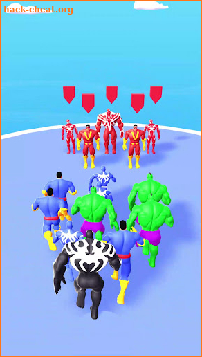 Superheroes Team Runner screenshot