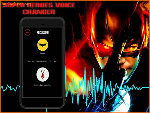 SuperHeroes Voice Changer screenshot