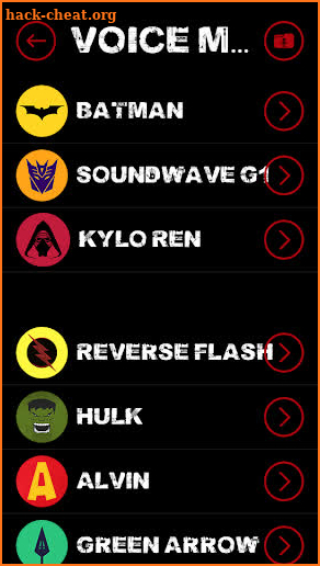 Superheroes Voice Effects - New Edition screenshot