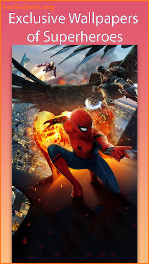 Superheroes Wallpapers & Backgrounds for mobile screenshot