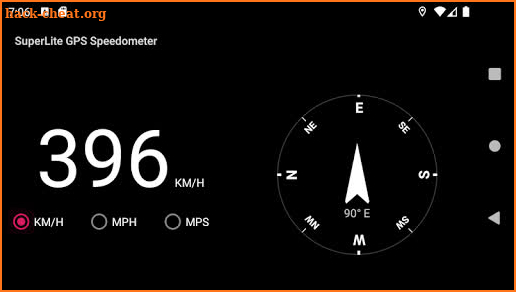 SuperLite GPS Speedometer screenshot