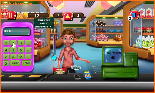 Supermarket Cashier Kids Games screenshot