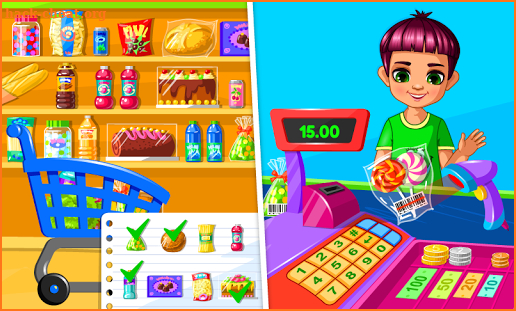 Supermarket – Game for Kids screenshot