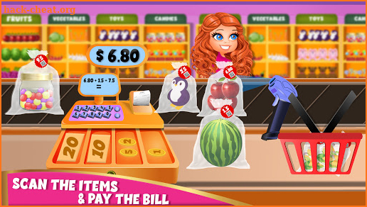 Supermarket Grocery Cashier: Fashion Mall Game screenshot