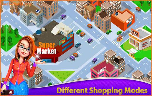 Supermarket Grocery Shopping: Mall Girl Games screenshot