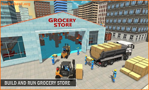 Supermarket Grocery Store Building Game screenshot