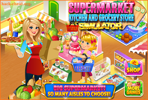 Supermarket Kitchen & Grocery Cooking Games screenshot