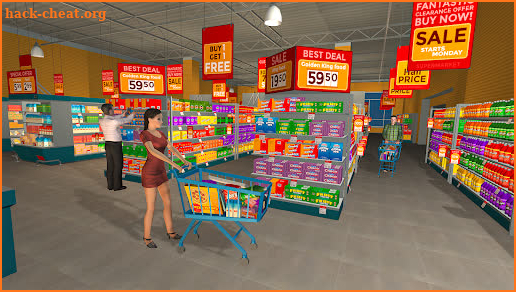 Supermarket Shopping Games 3D screenshot