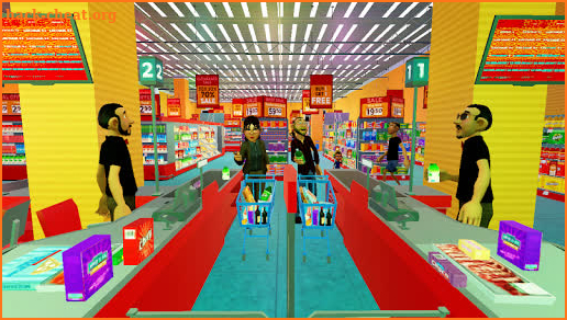 Supermarket Shopping Mall Girl- Virtual Mother 3D screenshot