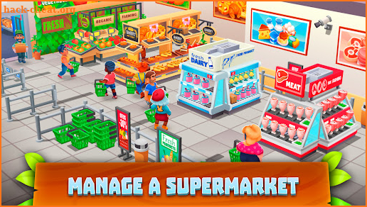 Supermarket Village—Farm Town screenshot