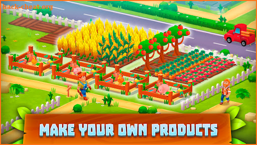 Supermarket Village—Farm Town screenshot