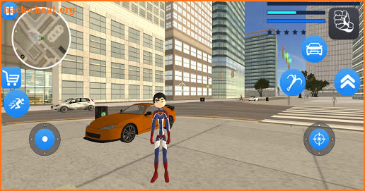 SuperMeen Stickman Rope Hero - Super Simulator Man screenshot