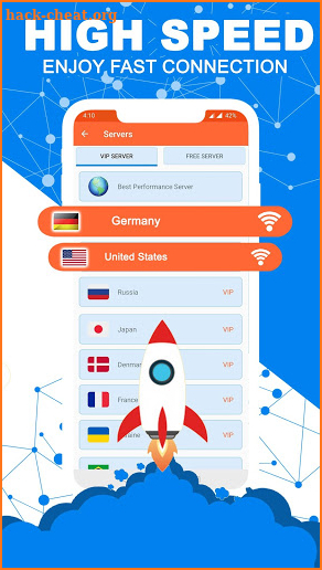 SuperSonic VPN-Fast, Secure, Free Unlimited Proxy screenshot