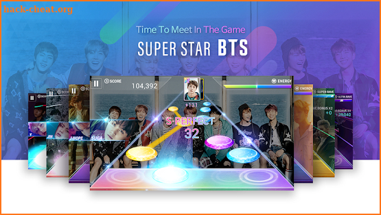 SuperStar BTS screenshot