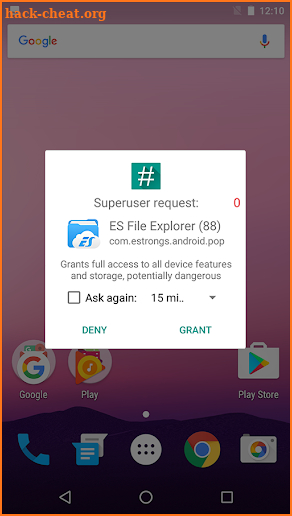 SuperSU screenshot