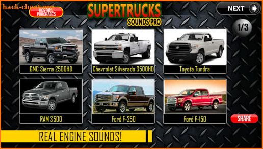 SuperTrucks Sounds Pro screenshot