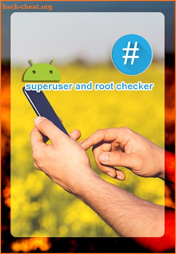 Superuser and Root checker screenshot