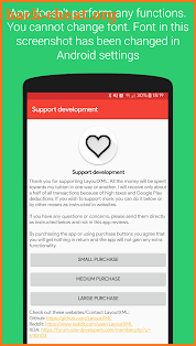 Support Development screenshot