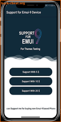 Support me For Emui9 Device screenshot