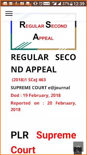 Supreme Court eJournal screenshot
