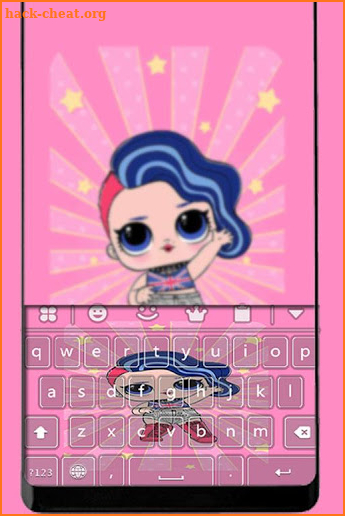 Suprise Lol Dolls Keyboard Theme screenshot